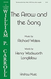The Arrow and the Song SATB choral sheet music cover
